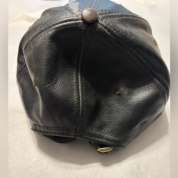 UPS Vintage Racing #88 Dale Jarrett Modern Headwear Hat/Cap leather black - Picture 4 of 7